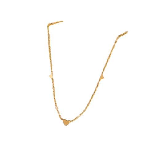 Colar em Aço 3 Amores