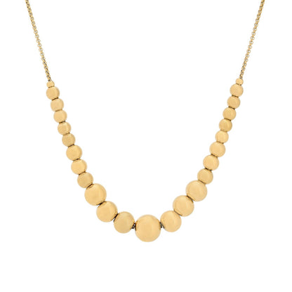 Colar em aço com esferas - L&L Aço